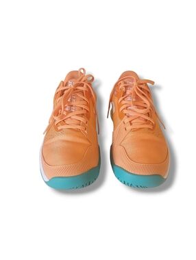 Babolat Ortholite Matryx Coral/Gold Fusion Tennis Shoes. Size 9.5